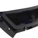 Lirun 4" Windscreen Wave Wind Splitter Windshield PC Black Motorbike for Harley Road Glide CVO/SE FLTRXSE 2023-2024