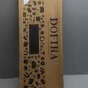 Large Acacia Wood Serving Tray with Metal Handles - 36" Long Charcuterie Board for Cheese, Meat & Appetizers - Perfect for Kitchen, Entertaining, Gatherings & Home Decor (36" x 12" x 2", Black Handle 02)