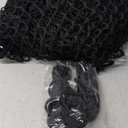 Nylon Golf Net 10-50ft - Practice Hitting Net With Rope and Carabiners, Durable Weatherproof Barrier for Baseball, Hockey, Soccer