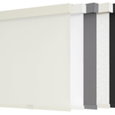  Blackout Roller Shades, Beige, Built-in Valance, Thermal Insulated Fabric, UV Protection for Home & Office