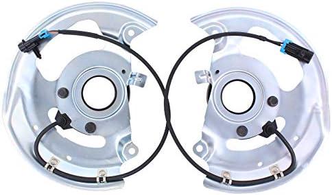 NewYall Pair Front Left and Right ABS Wheel Speed Sensor with Harness and Dust Shield for Chevrolet Blazer 1995-1997, S10 1995-2003, S10 Blazer 1991-1994, GMC Jimmy 1991-1997, Sonoma 1995-2003