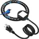 Aluminum Ice Melting Heaters for Garden Pond and Outdoor Fish Tanks, Efficient Energy Saving Deicing Device Pond Deicer