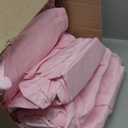 10 Pink Round Tablecloths - 120 Inch, Polyester Table Cover, Stain & Wrinkle Resistant, Washable Fabric Table Cloth for Wedding Banquet Parties