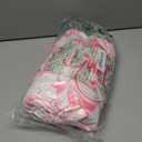 Stretch Dining Chair Covers Set of 4,Floral Print Chair Covers,Soft Removable Washable,Pet Friendly Furniture Protector,Universal Chair Slipcovers for Home, Kitchen,Ceremony Dining Room Seat (25"D x 27"W x 30"H), Pink Scroll Floral