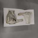 KiaoTime Farmhouse Bird Decor Resin Bird Figurines - Set of 2, Vintage & Modern Bird Decor Statue for Home Decor Accents, Cottage Bird Ornaments Decoration New White Carved Rustic Bird Figurine