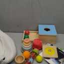Montessori Toys for Babies 6-12 Months, 9 in 1 Educational Wooden Toys Set, Includes Object Permanent Box, Stacking Cups, Mirror Puzzle, Ring Stacker and More