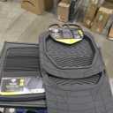 AUTO DRIVE Heavy Duty Deep Tray Car Floor Mats Set of 6