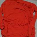 INLYRIC Women's Inbarely Soft Off The Shoulder Double Lined Long Sleeve Tops Going Out Slim Fitted Sexy Trendy T-Shirts XL