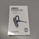 Trucker Bluetooth Headset Wireless Bluetooth Earpiece with Microphone ENC Long Battery Life Waterproof Earpiece Hands Free Headset Cell Phone Ear Pieces for Office Business Driving Work HD Phone Calls