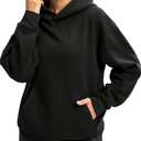 G Gradual Hoodies for Women Oversized Fleece Sweatshirt with Pocket Loose Fit Casual Athletic Workout Pullover, Size L