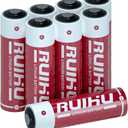 8 Pack ER14505 LS14500 3.6V Lithium Battery, AA Size 2700mAh Lithium Thionyl Chloride Battery(Li-SOCl2) CE/ROHS/UN38.3 Certified, T Type, Non-Rechargeable (ER14505-8 Count)