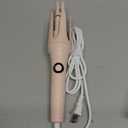 JAMIEWIN Automatic Hair Curler, 28mm Rotating Curling Iron with 3 Temperatures, Fast Heating Curling Tongs Anti-Scald, Anti-Tangle Curling Wand with Negative Ions for Medium Long Hair (1 Curling Barrels, Pink)