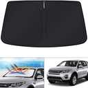 KUST Custom Fit Windshield Sun Shade for Land Rover Discovery Sport 2014-2019 AccessoriesSunshade Foldable Window Sun Visor Protector Blocks UV Rays Keep Your Car Cooler