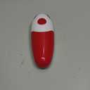 Electric Can Opener Hands-Free with One Press,No Hand Strength Needed,Time & Energy Saving, Battery-Operated, Fit for Kitchen (Red)