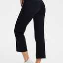 Yogipace Women's Capri Yoga Pants High Waisted Cropped Flare Leggings for Travel, Casual and Lounge, XL