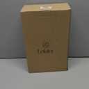 Lolalet Jewelry Organizer Stand, No Assembly Needed Display Storage with Rotating Earring Holder and Velvet Ring Tray for Necklace Bracelet Studs,Christmas Gifts Room Dorm Decor for Teen Girls -White