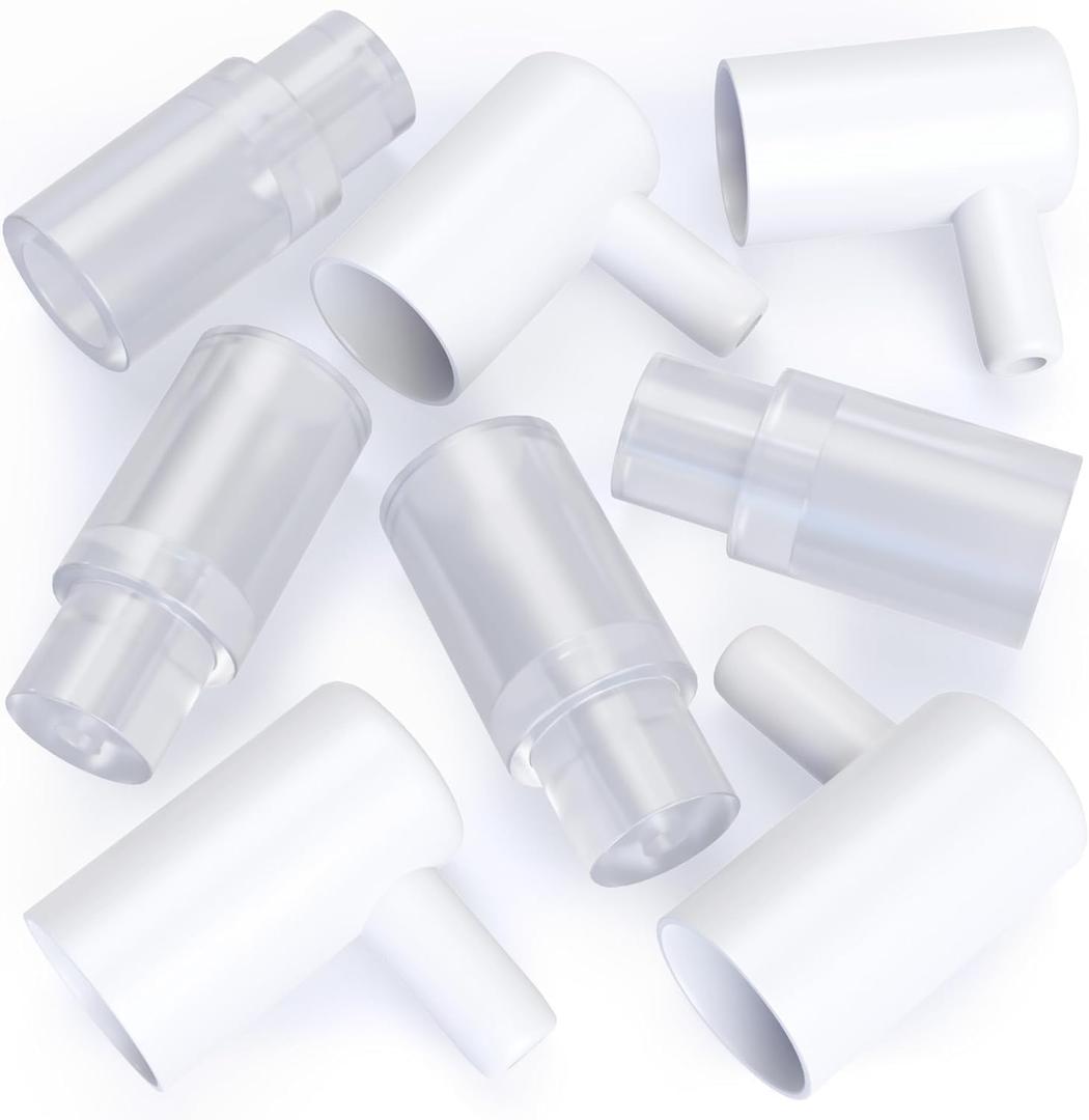 Tubing Adapters for Wearable Breast Pumps & Collection Cups - Converts Idaho Jones, Momcozy, Tsrete, Kmaier Wearable Pumps - Compatible with Medela, Spectra, Baby Buddha