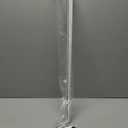 Adjustable Double Curtain Rod with 2.5 and 3.5 Inch Projection - 28-48 Inches, White Finish, Includes Mounting Hardware - 2 Pack