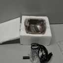 Saillong Bird Bath Water Fountain, Granite Air Pump Rock with Pump for Bird, Rock Waterfall Fountain, Feeder, Aquariums, Fish Tank (with Electric Power Source)