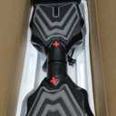 SIMATE Scooter, Bluetooth Speakers and LED Light-Up Wheels, APP Control, Dual 250W Motors, 8.5 mph Max Speed & 8.5 Miles Max Range, Gifts for Kids Adults Girls Boys (Black)