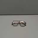 livho Vintage Aviator Blue Light Blocking Glasses, Fashion Oversized Frames with UV Protection Coating, Unisex Design