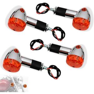 WOWTK Turn Signal Lamp Set,Motorcycle Front and Rear signal light for Kawasaki Vulcan VN 750 800 900 1500 1600 1700 2000,Amber(4 PCS) WOWTK Turn Signal Lamp Set,Motorcycle Front and Rear signal light for Kawasaki Vulcan VN 750 800 900 1500 1600 1700 2000,Amber(4 PCS)
