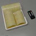 H-BLOSSOM Flickering Flameless Candles Ivory Real Wax Pillar with Embedded String Lights LED Candles Battery Operated with Cycling 5H Timer Set of 3 (3" x 4"/5"/6") (Ivory)