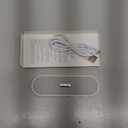 Under Pillow Bluetooth Speaker for Sleep: Private Bone Conduction Portable Speaker with White Noise - 20-Hour Battery Life for Soothing Sleep Sound(White) (Small)