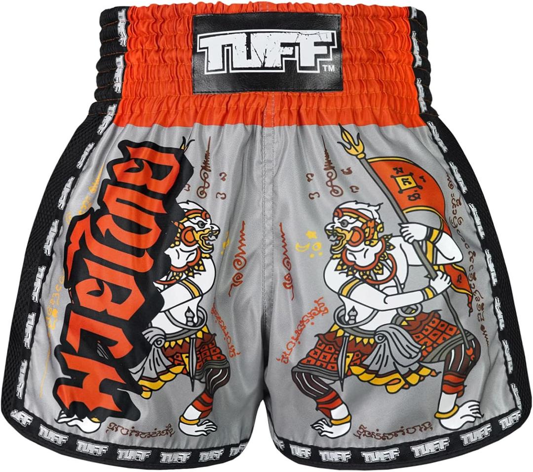Hanuman Yantra Muay Thai Shorts by TUFF Sport (M)