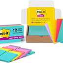Post-it Super Sticky Notes, 3x3 in & 4x6 in, 17 Pads