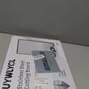 Stainless Steel Cutting Board, Double-Sided Cutting Board with Knife Sharpener, Stainless & Wheat Straw PP, Food-Grade Metal Chopping Board for kitchen, Large Size 16"x11"