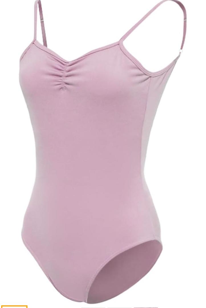 ROYAL SMEELA Women’s Camisole Dance Leotards with Adjustable Straps Ballet Costumes for Women Backless Ballet Dance Leotards L