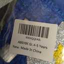 Girls Halloween Costume Rabbit Police Tutu Dress with Headband Police Officer Cosplay Costume Birthday Party Outfits (4-5 Years, Blue)