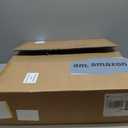 Ceiling Fans with Lights and Remote, 20" Modern Low Profile Ceiling Fan with Light, Stepless Color Temperature Change and 6 Speeds for Bedroom, Kids Room and Living Room (Black)