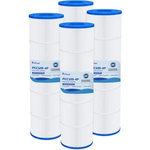 Fil-fresh CCP420 Pool Filter Cartridges Compatible with Pentair Clean & Clear Plus 420, Replacement for Pentair R173576, C-7471, 178584, Pleatco PCC105-PAK4, 4105 sq.ft, 4 Pack