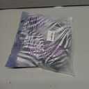 Itzel Women's V Neck Long Torso One Piece Swimsuit Modest Bathing Suits Zebra Purple Leaf, Size: 12