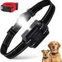 Citronella Dog Bark Collar, Dog Bark Collar for Large Medium Small Dogs, Bark Collar with Adjustable Spray & Sensitivity, Rechargeable Anti-Bark Collar for Dogs with Safe, 2 Collar Straps(Black)