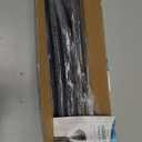 Black Shower Curtain Rod Drill In Wall 16in-25in, Adjustable Closet Rod for Hanging Clothes, Heavy Duty Shower Rods for Bathroom Screw In Wall, Permanent Wall Mounted