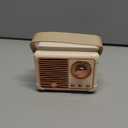 Baolira Retro Bluetooth Speaker, Portable Wireless Speaker with Crystal Clear Stereo Sound Rich Bass, Vintage Decor, Birthday Gifts for Women Teenage (Beige)