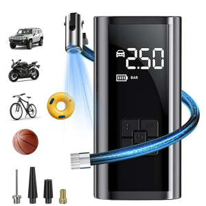 Portable Car Air Pump Tyre Inflator Smart Inflator Electric Inflator Pump 