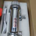 Metal Gourmet Pasta Press Attachment for Kitchenaid Stand Mixer, Pasta Maker Attachment with 5 Interchangeable Plates, Spaghetti Bucatini Fusilli Large/Small Macaroni