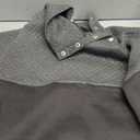 BTFBM Women Fashion Quilted Pattern Lightweight Zipper Long Sleeve Plain Casual Ladies Sweatshirts Pullovers Shirts Tops M