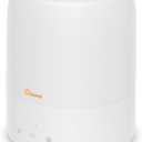 Crane Top Fill Mini Humidifier for Bedroom and Nursery 3-In-1 Essential Oil Diffuser Sleep Light 0.5 Gallon Baby Humidifier