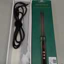 Mini Thermal Round Brush, 1/2 Inch Barrel Volume Heat Styling Brush for Men and Women Short Thin Curly Straight Hair, Heated Curling Iron,12 Temperature Setting (1.1 Inch with Bristles)