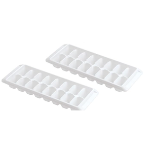 Easy Release White Ice Cube Tray 2 Pack