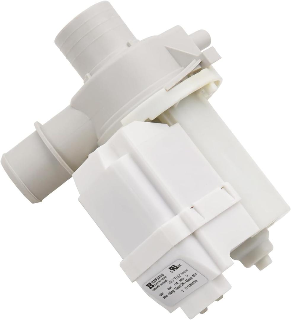 5859EA1004F Drain Pump by SupHomie - Compatible with LG Washing Machines WT1101CW WT1001CW WT5101HW WT1701CW WT7600HKA Replaces 5859EA1004P 5859EA1004E 5859EA1004G