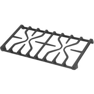 WB31X27151 Stove Grate Replacement Parts For GE Burner Grate, for GE Gas Stove Burner Replacement, WB31X24736 Cast Iron Stove for GE Gas Stove Parts Surface Burner Side Grate, 1 Packs, 19.6'' x 10''