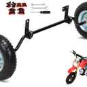 Dirt Bike Training Wheels 50cc with Bell Replacement for Razor MX350 MX400 MX500 MX125 Dirt Rocket CRF50 XR50 CRF50F PW50 PW80 TTR50 SYX Moto X-pro JR50 SSR SX50 Mini Pit Bike Motorcycle Parts
