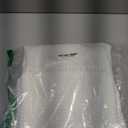 Barossa Design Waffle Weave White Shower Curtain Hotel Luxury Quality, Fabric Shower Curtains for Bathroom, Pique Pattern Cloth, Water Repellent and Machine Washable, Standard Size 71" x 72"