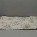 Artoid Mode Beige Snowflake Let It Snow Winter Table Runner, Seasonal Christmas Kitchen Dining Table Decoration for Home Party Decor 13x120 Inch